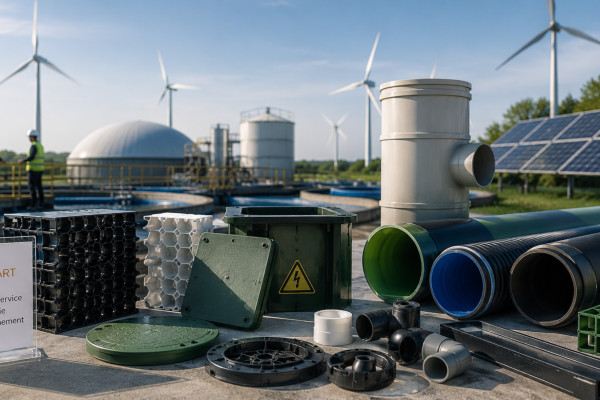 Productie van plastic onderdelen - Energie- en milieugebied