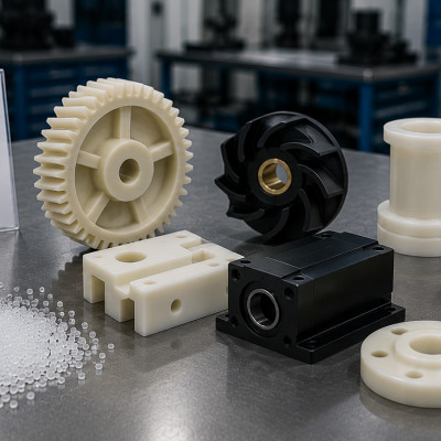 Polyamide (PA / Nylon) plastic: CNC machining and wear parts | Plastisart
