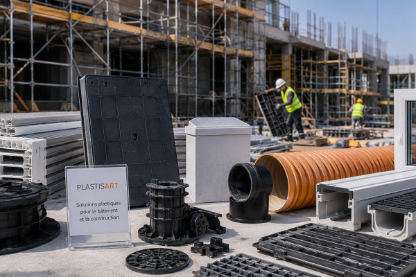 Plastic parts for the building & construction sector